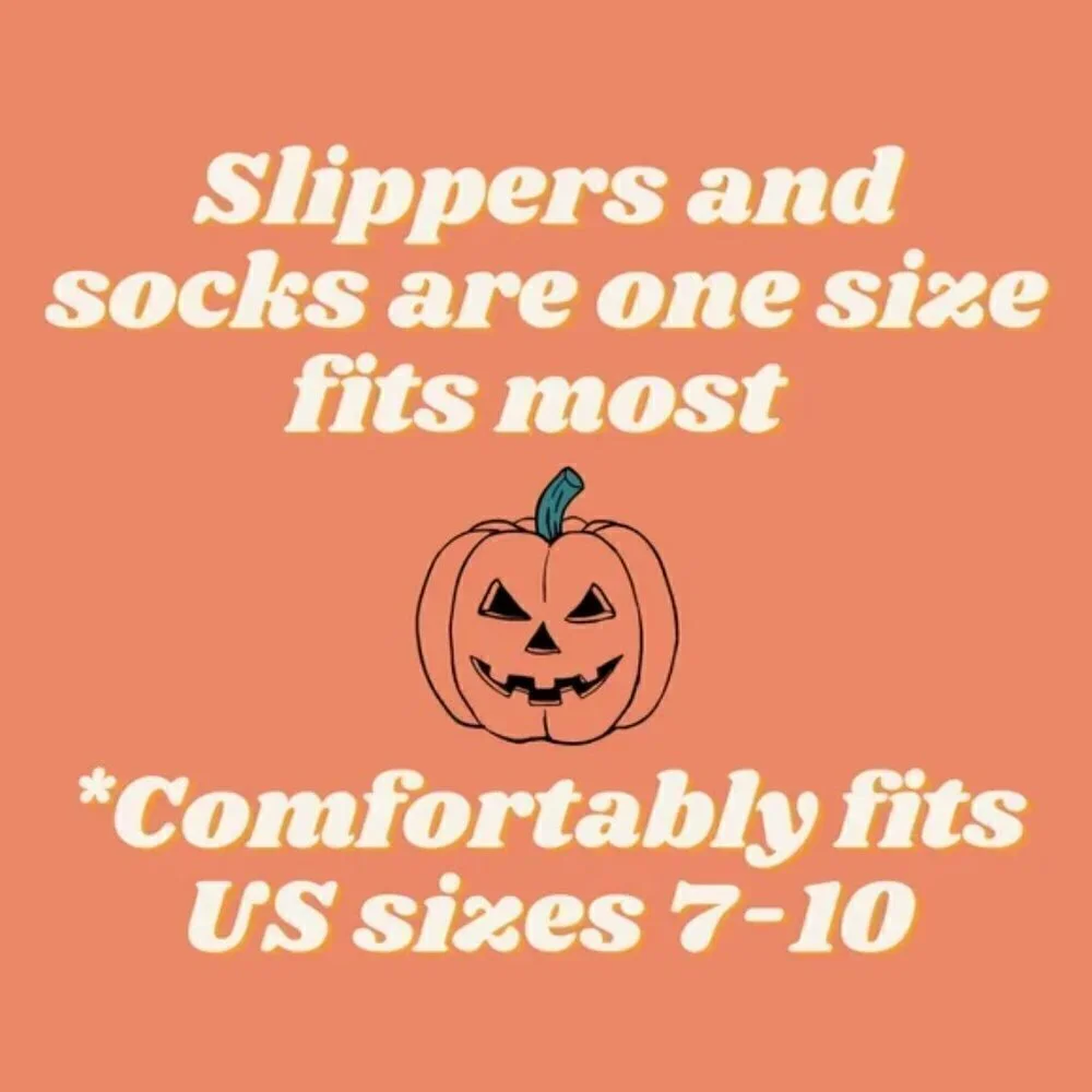 NEW ORANGE PUMPKIN CREW SOCKS